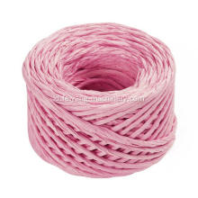 kabel kertas bengkok warna pink